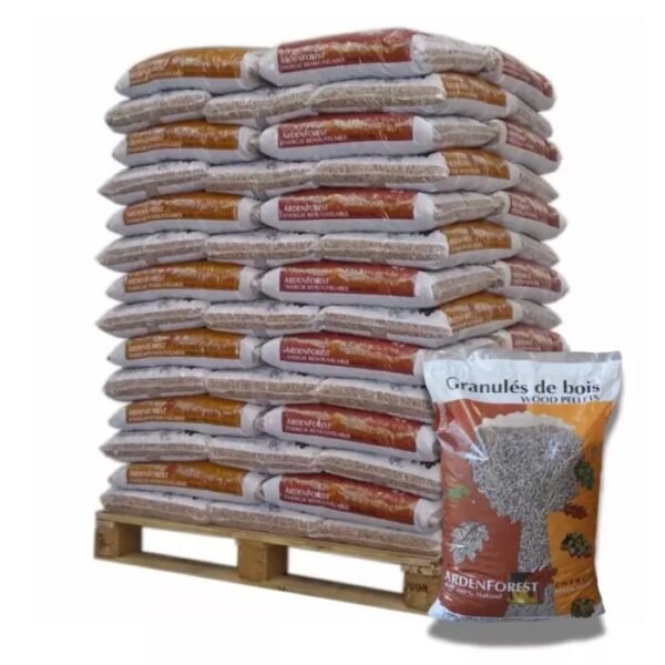 Pellet Ardenforest 100 % conifere – 70 sacchi da 15 kg