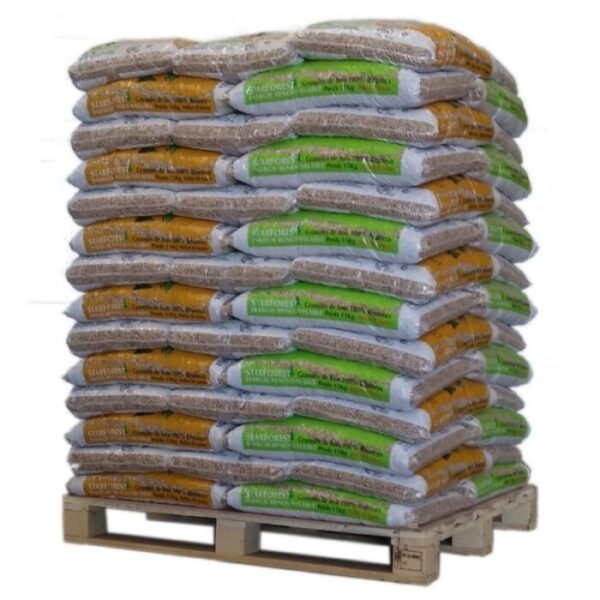 Pellet Starforest 100 % conifere – 70 sacchi da 15 kg
