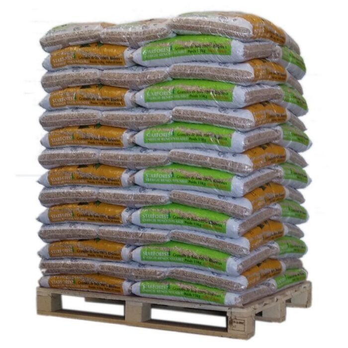 Pellet Starforest 100 % conifere – 70 sacchi da 15 kg