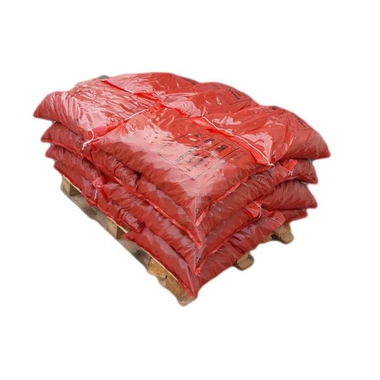 Ovuli di carbone Starcite – 1/2 bancale, 20 sacchi da 25 kg (500 kg)