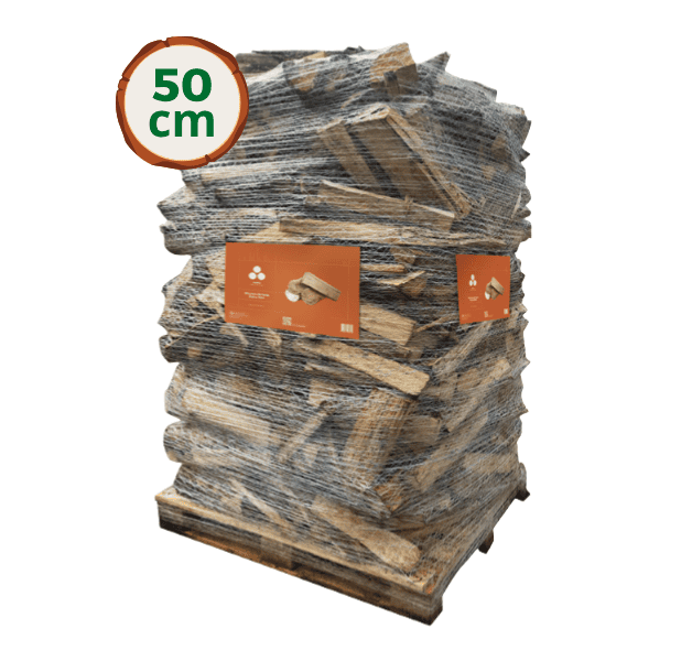 Legna da ardere 50 cm Wooday – 100 % latifoglie – 2,5 steri
