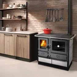 Cucina a legna Magnum in pietra ollare