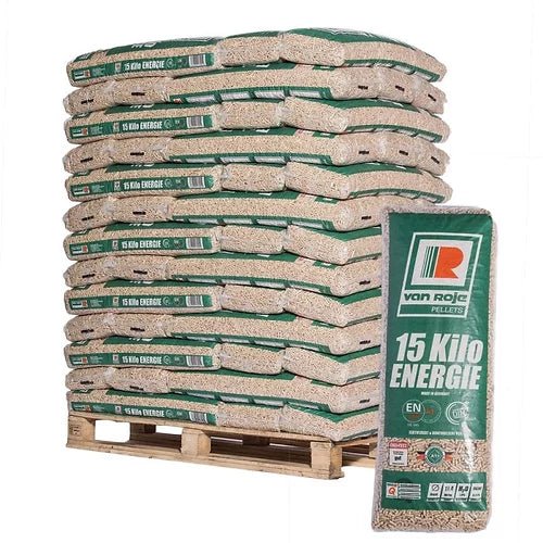 Pellet Van Roje – Bancale da 65 sacchi da 15 kg