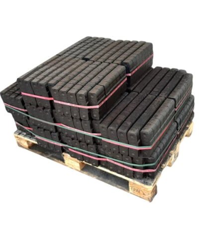 1/2 bancale bricchetti di lignite – 20 confezioni da 25 kg
