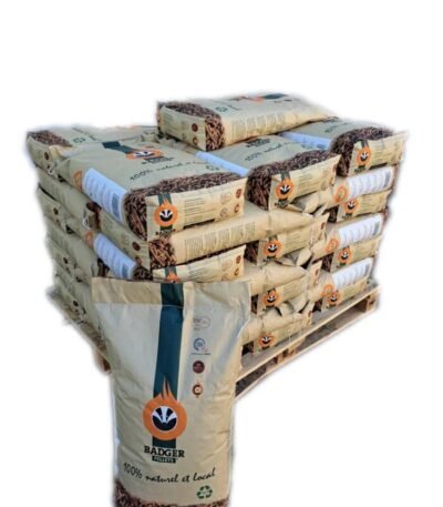 Pellet Badger – 1/2 bancale da 36 sacchi da 15 kg