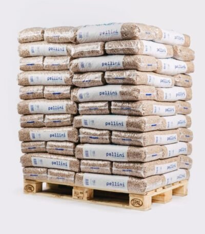 Pellet Pellini EN Plus A1 – Bancale da 66 sacchi da 15 kg