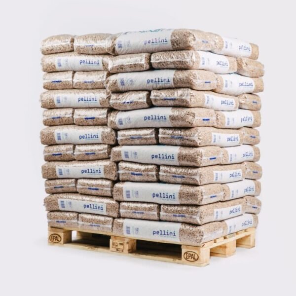 Pellet Pellini EN Plus A1 – Bancale da 66 sacchi da 15 kg