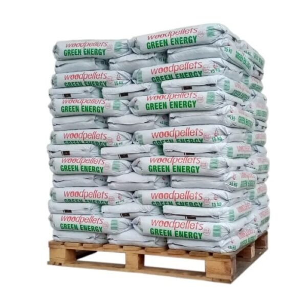 Pellet Green Energy DIN Plus – 65 sacchi da 15 kg