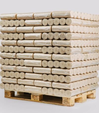 Bricchetti di legno Pellini senza foro – Bancale da 960 kg