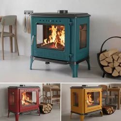 Stufa a legna Onyx Pop – 10 kW