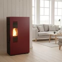 Stufa a pellet extra piatta Mini – 5 kW